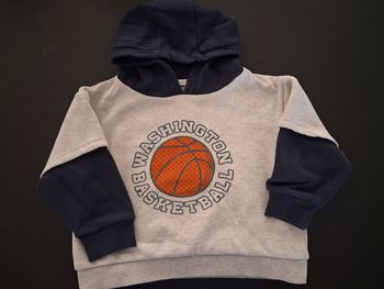 Sweat à capuche vertbaudet 3 ans
