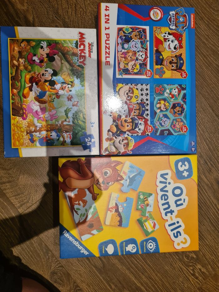 Lot de 3 jeux