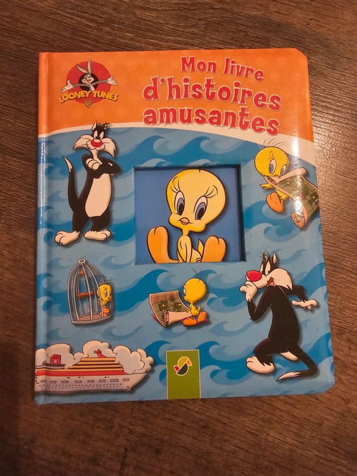 Livre histoire titi et gros minet