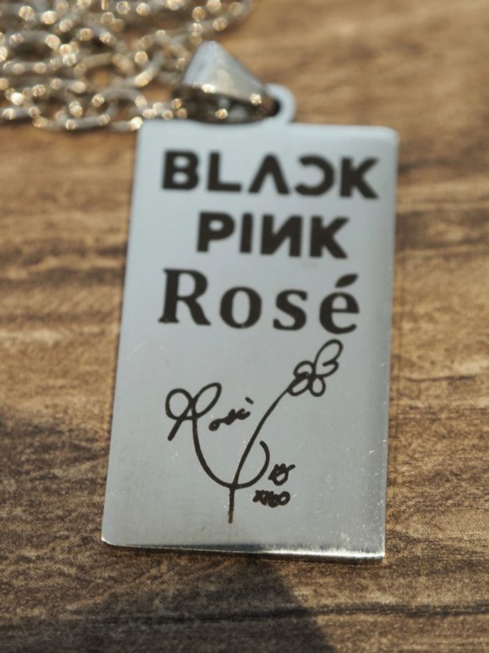 Collier Blackpink Rosé - photo numéro 2