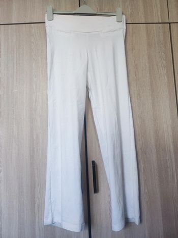 Pantalon blanc lin 36 H&M