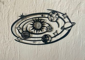 Art Mural Système Solaire