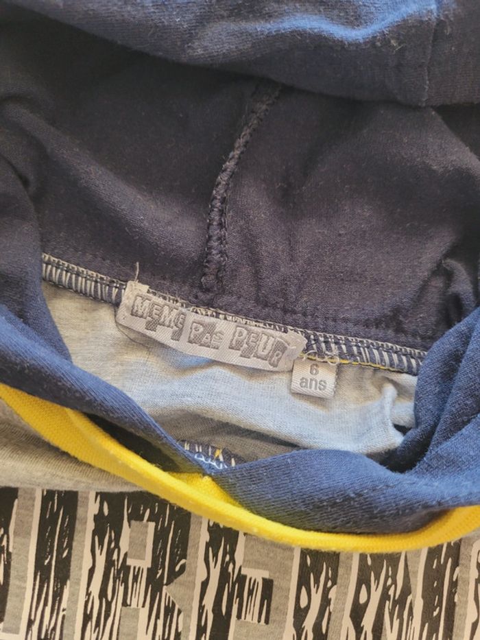 Debardeur Même pas peur 6 ans - photo numéro 3