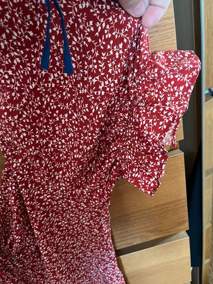Robe fleuries manches courtes bouffantes Shein - photo numéro 5