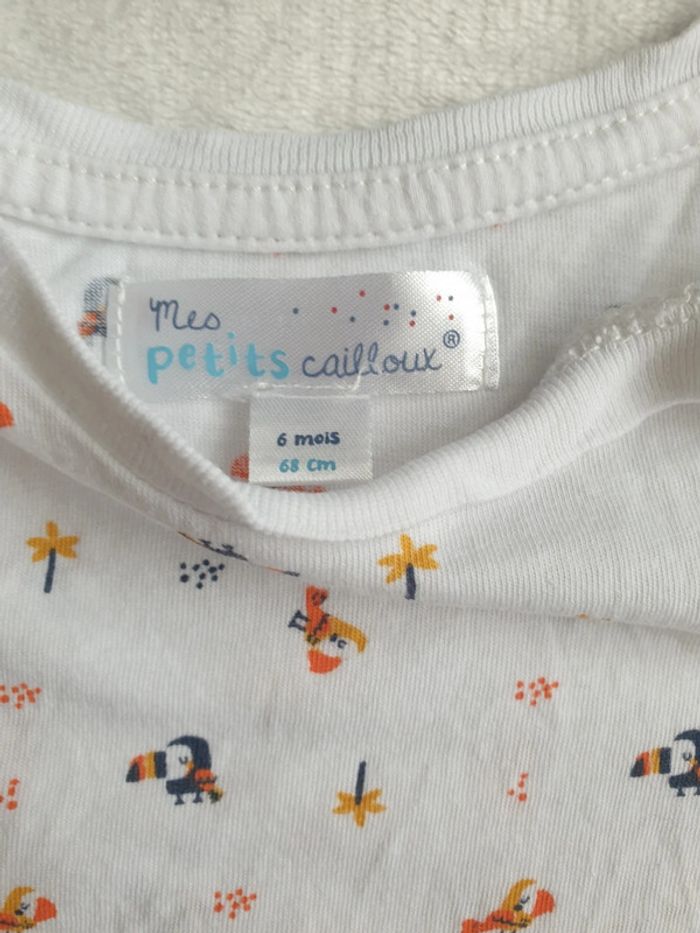 Tee-shirt garçon 6 mois - photo numéro 2
