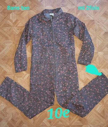 Combinaison 8ans tape a loeil