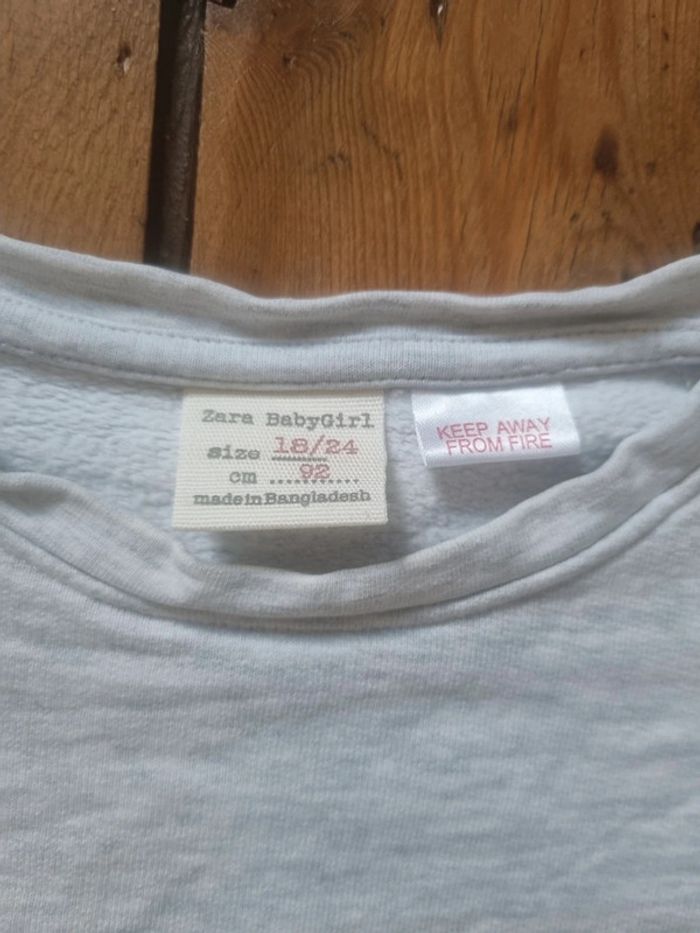 Pull zara 18/24 mois 92cm - photo numéro 3