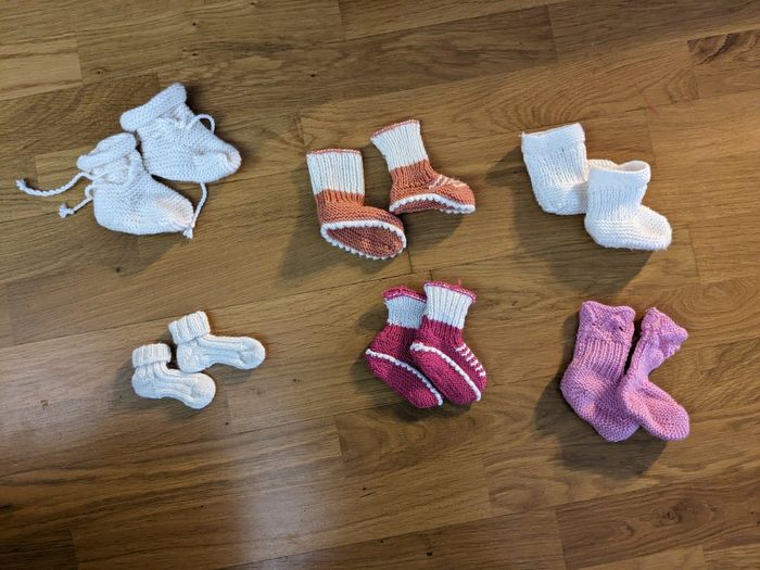 Lot de chaussons bébé