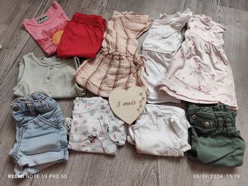 Lot vêtements 3 mois