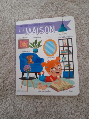 Livre cartonné encyclopédie à la maison 💖