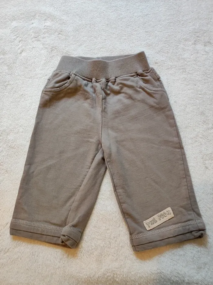 Lot 4 pantalons jogging 9 mois - photo numéro 2