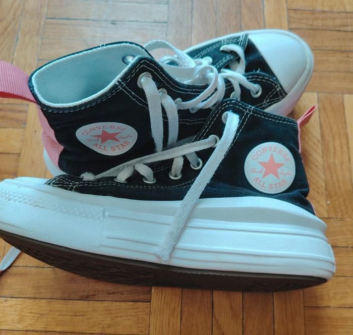 Basket converse all star move platform - photo numéro 2