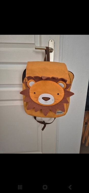 Cartable enfant lion