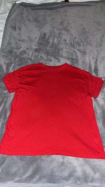 Bershka femme t-shirt rouge XS 34