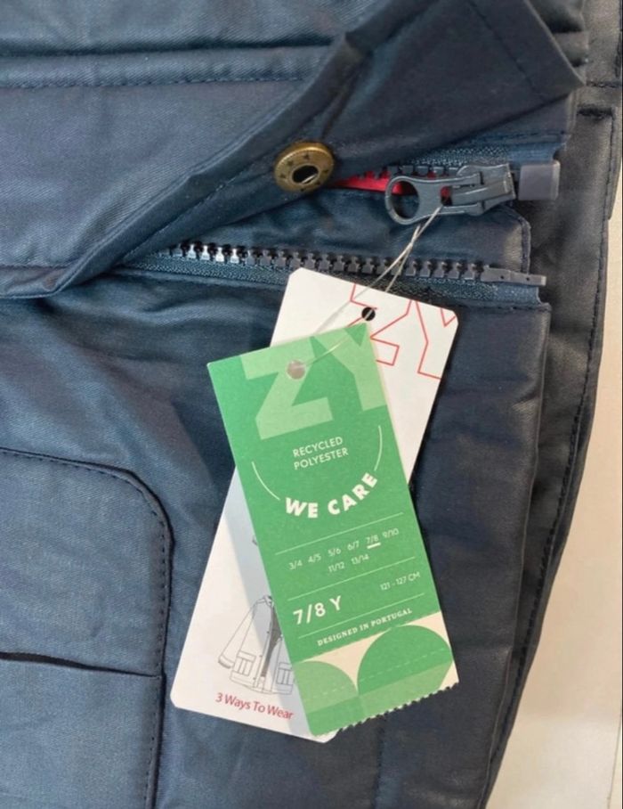 Parka garçon - 3 en 1 - neuf - Zippy - Taille 7 ans - photo numéro 2