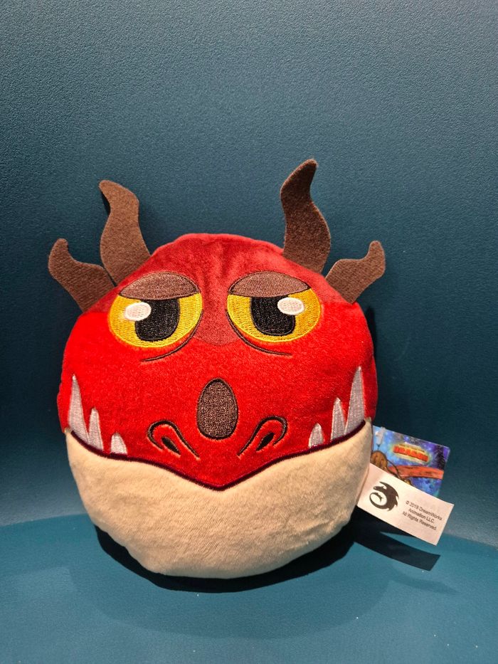 Krochefer coussin doudou peluche Dragon