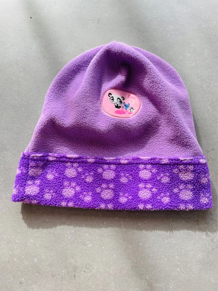 Bonnet fille hiver petshop