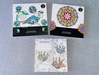 Lot livres dessin mandala