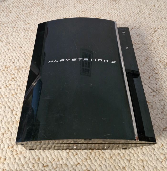 HS Pour Pièces Console PlayStation 3 PS3 60go CECHC04 Rétro-compatible YLOD