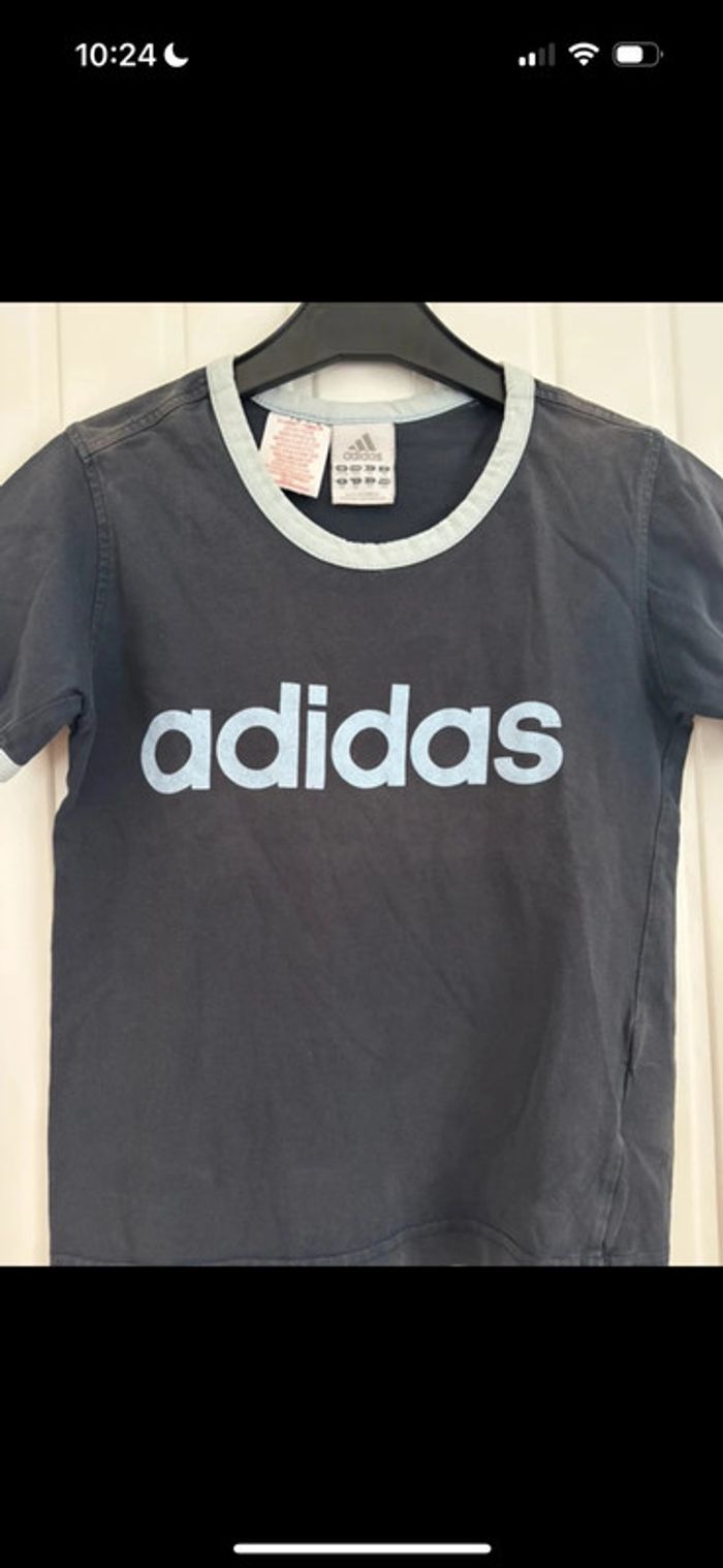 T-shirt Vintage Adidas Pour Enfants - photo numéro 4