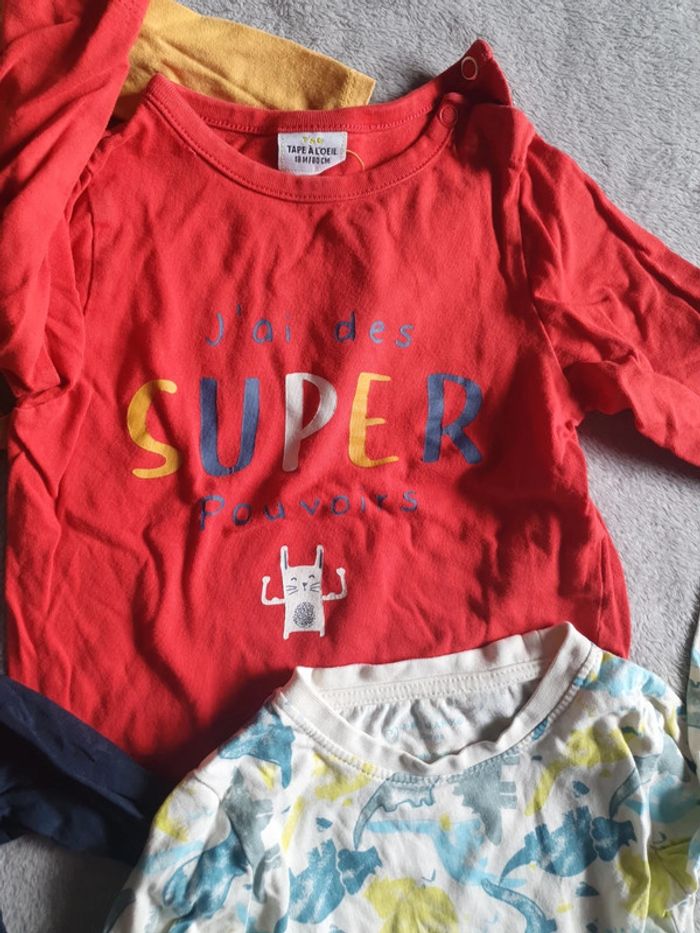 4 t-shirt manches longues - photo numéro 5