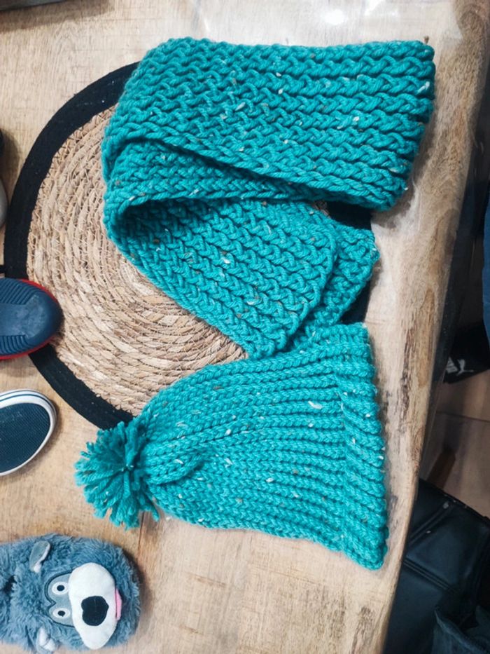 Bonnet écharpe 2ans