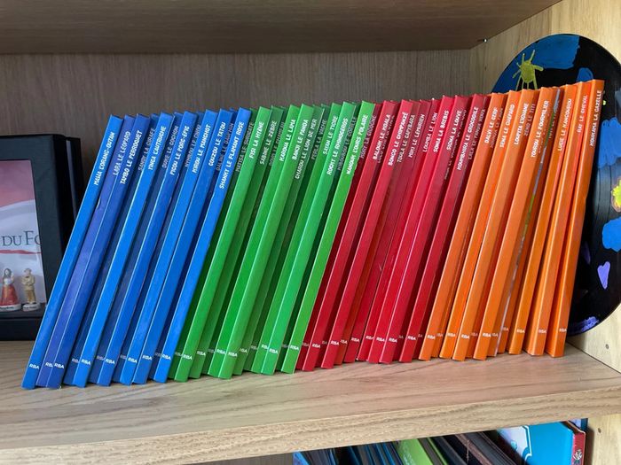 Collection de livres les animaux du zoo RBA