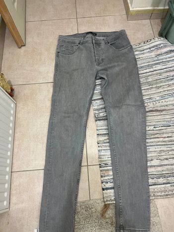 Jean slim basic skinny gris