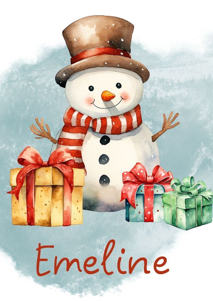 affiche prénom personnalisé noël - photo numéro 2