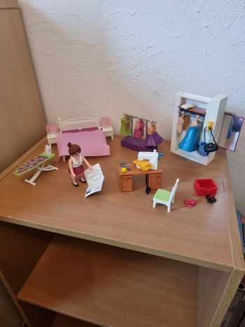 Playmobil 70208 Chambre avec Espace Couture Dollhouse