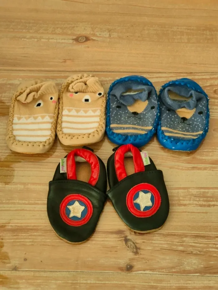 Lot chaussons