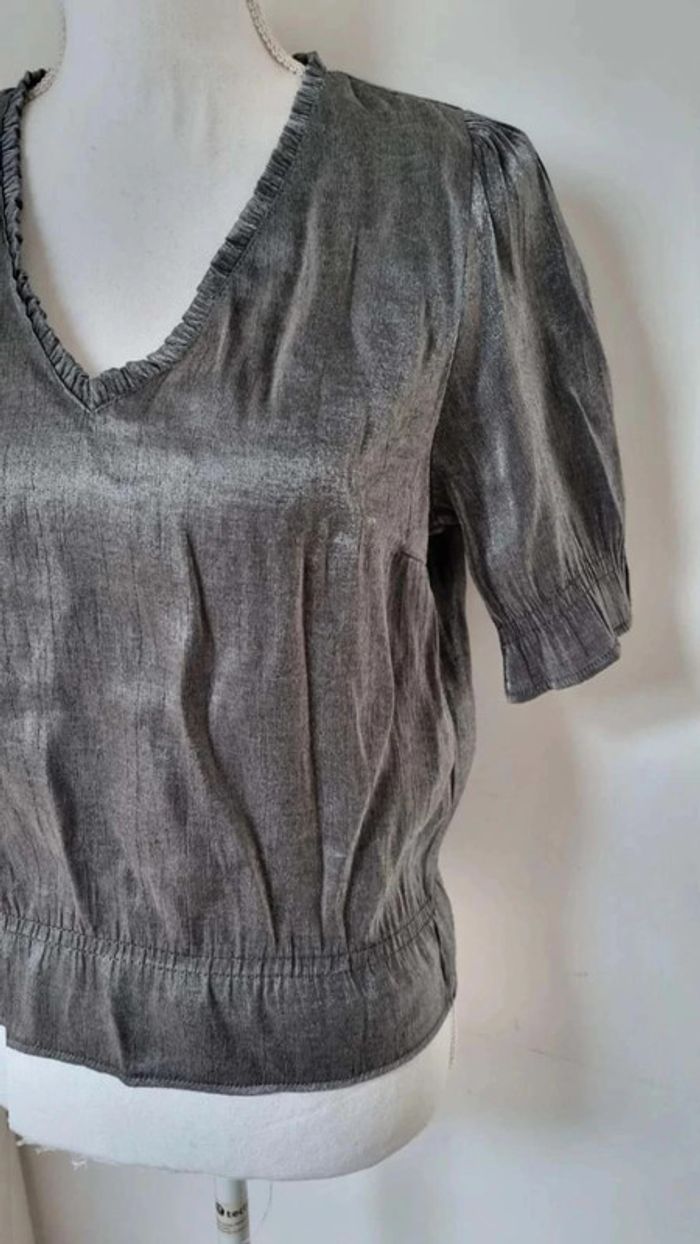 Blouse Argentée Pimkie - photo numéro 4