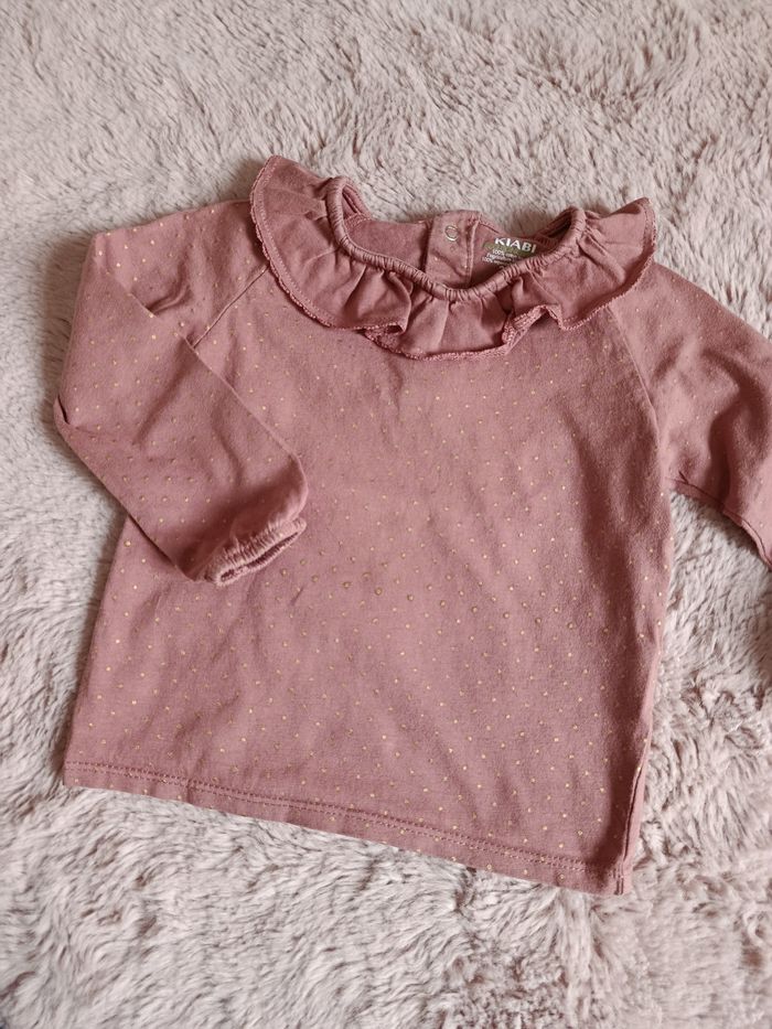 Haut manche longue col claudine - taille 24 mois