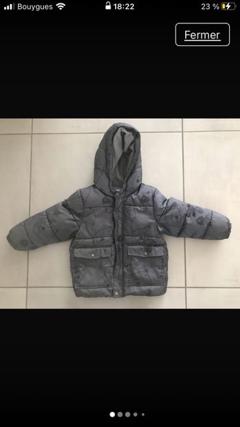 Manteau hiver garçon 3 ans Gémo
