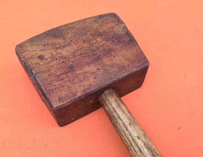 Ancien maillet de menuisier - photo numéro 7