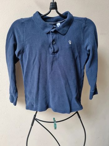 Polo bleu marine