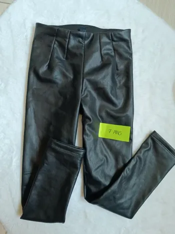 Pantalon simili cuir