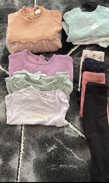 Lot bebe fille 6 mois