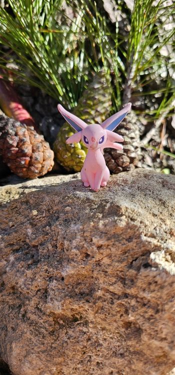 Super figurine Pokemon Nintendo tomy Évolution de Évoli  mentali