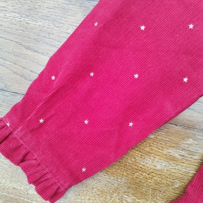 Robe Noël rouge en velours - photo numéro 5