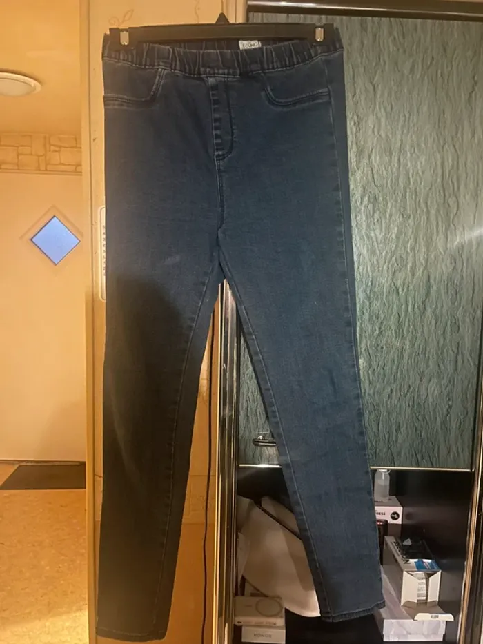 Jeggins bleu - photo numéro 5