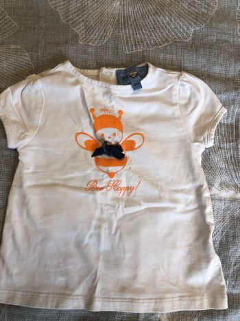 T shirt abeille 12 mois river Woods