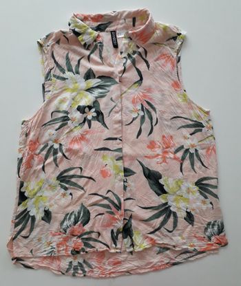 Chemisier fleuri été H&M