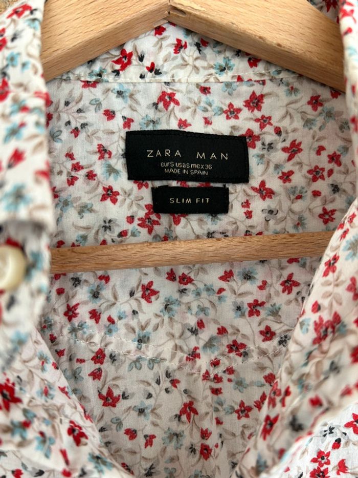 Chemise fleurie - Zara - Homme - photo numéro 2