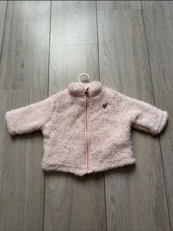 Veste polaire rose