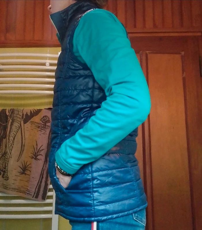 Veste sans manches femme bleu - photo numéro 6