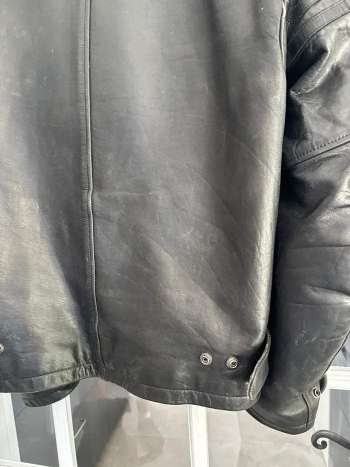Veste en cuir de moto taille L Helstons - photo numéro 16