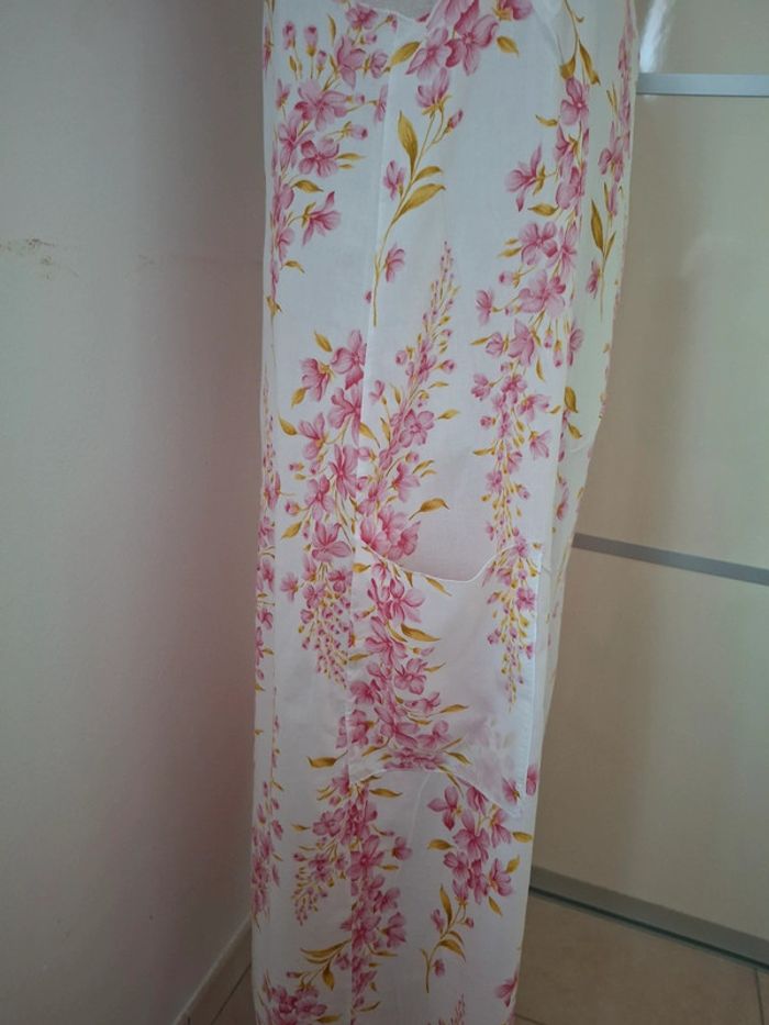 Robe de plage, robe de jardin ,voile de coton, tailleXL - photo numéro 2