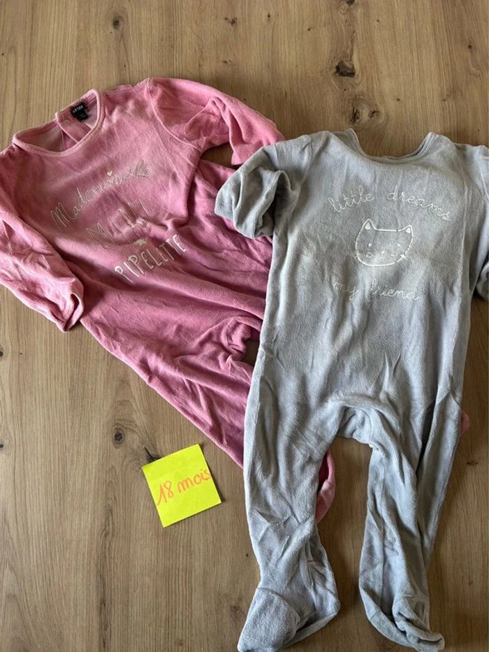 lot pyjama 1 piece