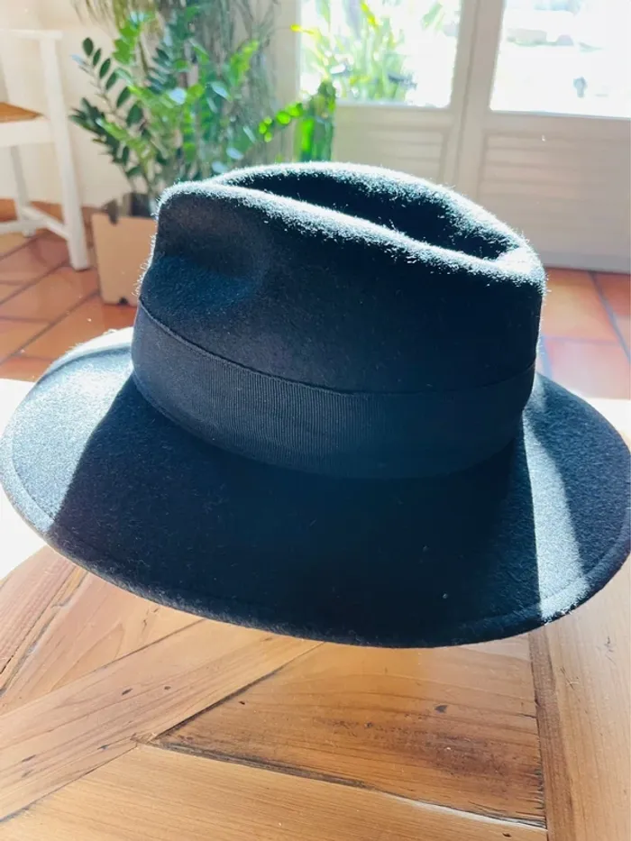 Chapeau Borsalino noir